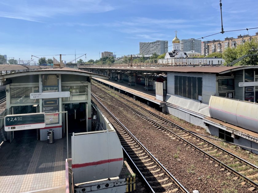 ЖД станция Лосиноостровская