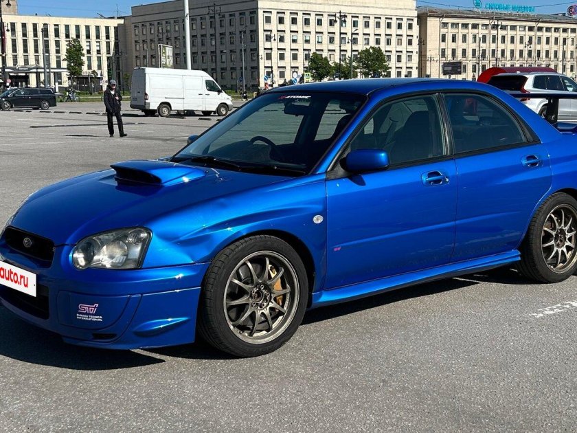 Subaru impreza wrx ii рестайлинг 1