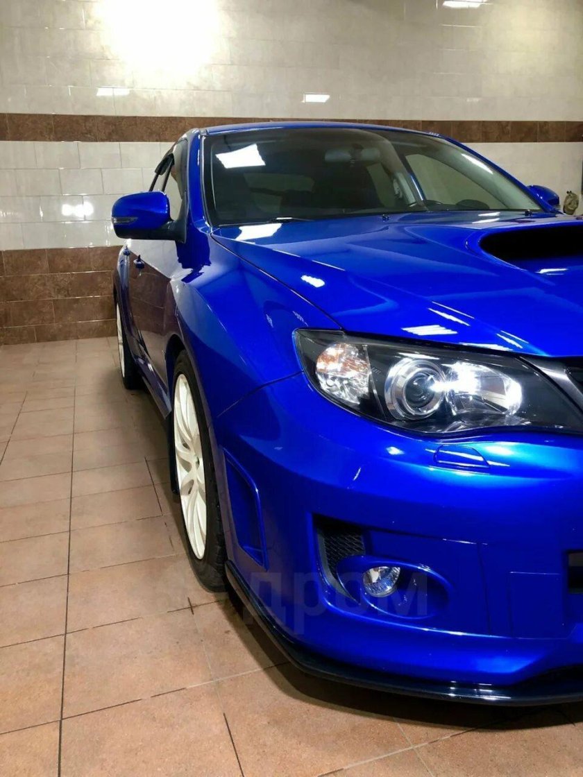 Субару WRX синяя