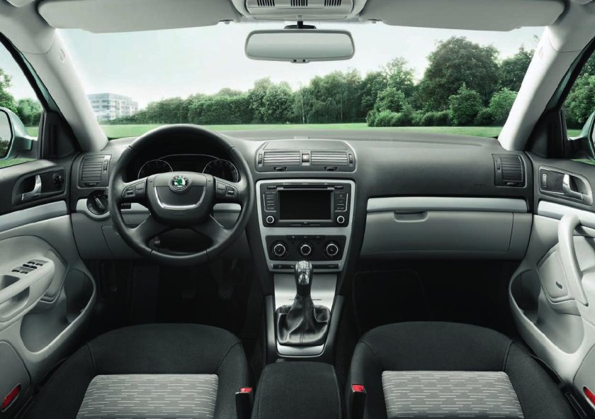 Skoda Octavia a5 2013 салон