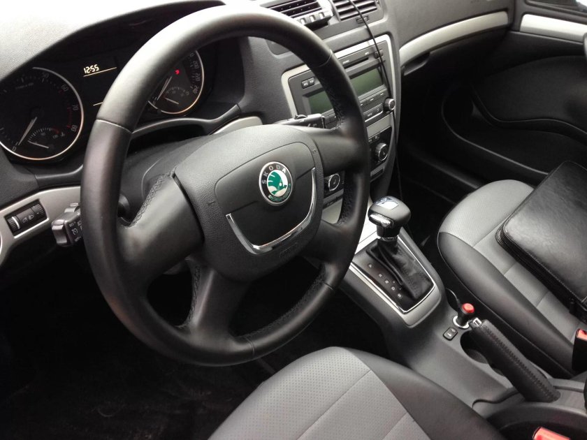 Skoda Octavia 2012 салон