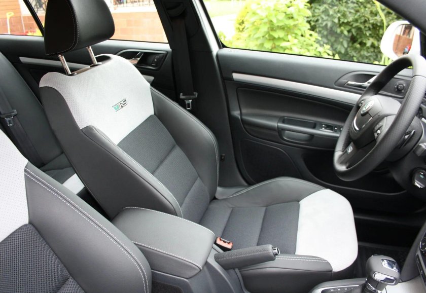 Салон Шкода Октавия a8 RS