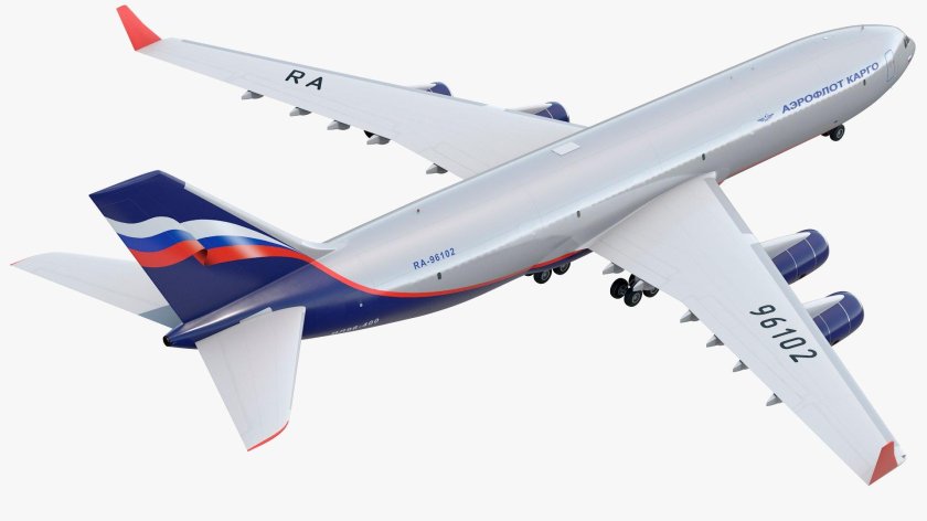 Ilyushin il-96-400 PU range