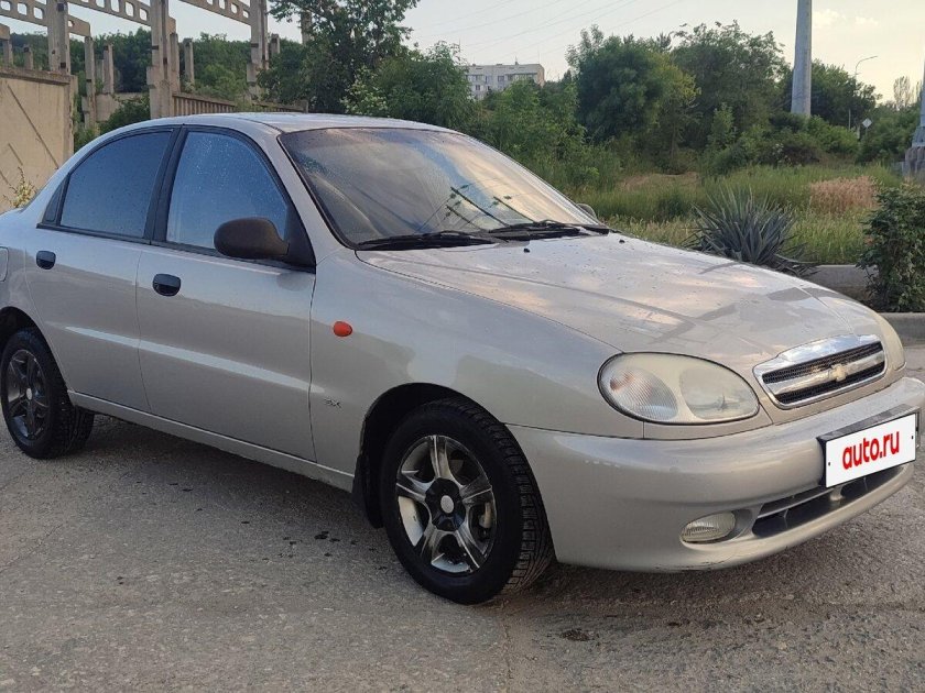 Шевроле ланос серебристый металлик 2007