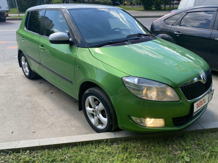 Шкода Фабия Рестайлинг 2 салон