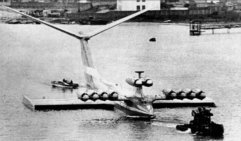 Экраноплан км Каспийский монстр