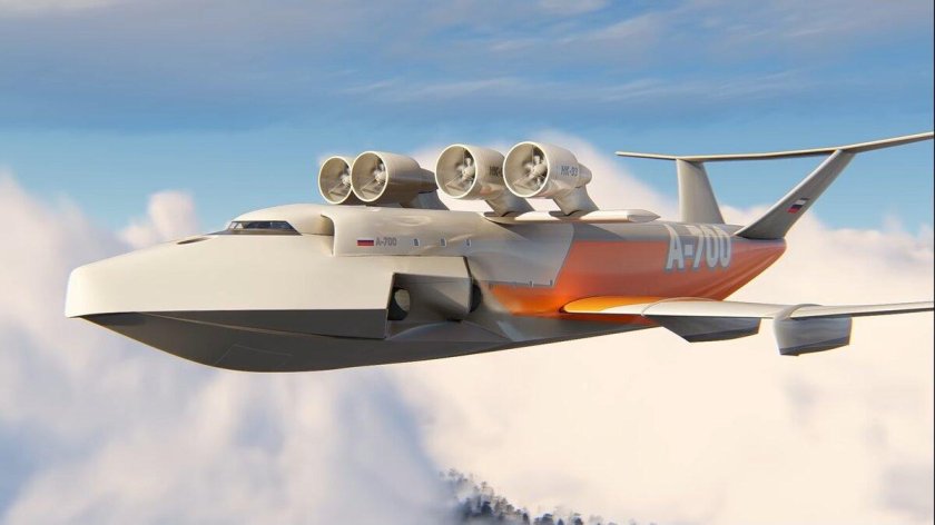 Экраноплан а-700 спасатель
