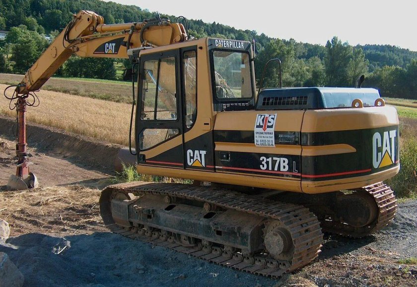 Экскаватор Caterpillar 317b