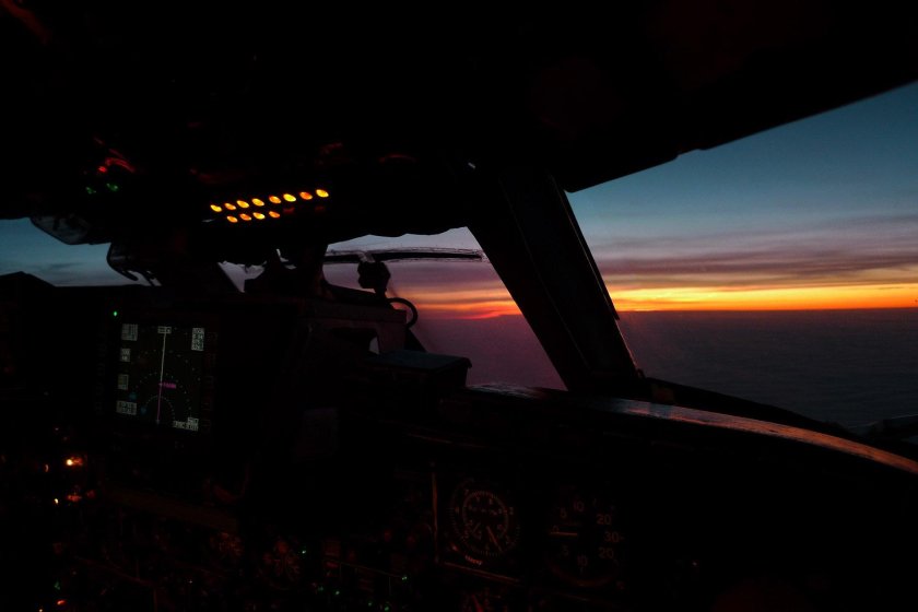 Ил-76 кабина пилотов