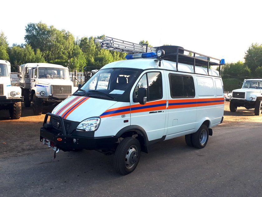 АСМ-41-02 базовое шасси ГАЗ-27057