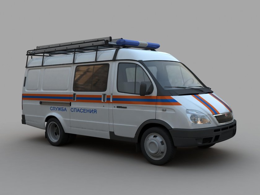 ГАЗ-2705 "Газель" «АСМ МЧС» "автомобиль на службе" (DEAGOSTINI)