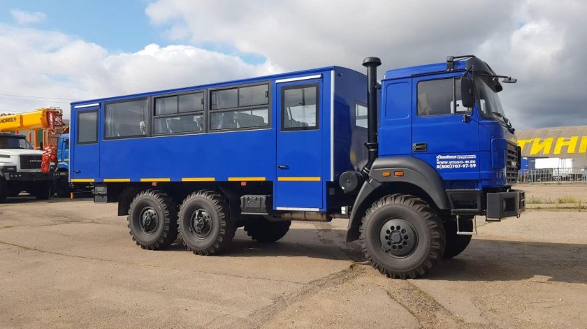 Урал м вахтовый автобус