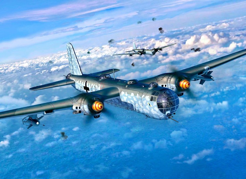 Хейнкель 177 бомбардировщик