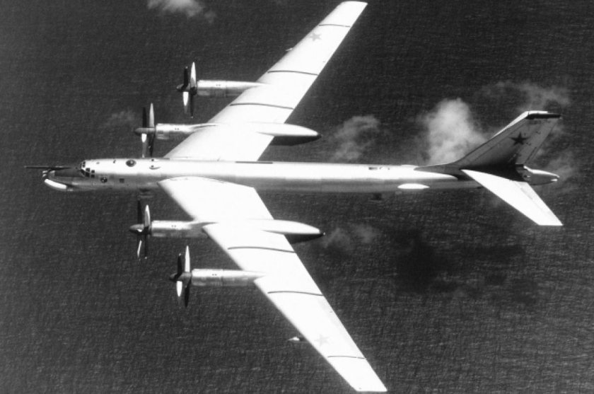 Ту-95 бомбардировщик СССР