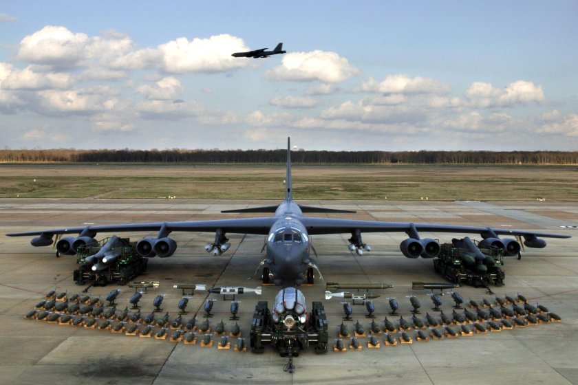 B-52h stratofortress ввс сша
