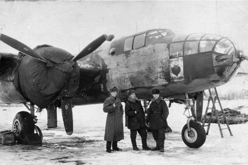 В-25 Митчелл бомбардировщик