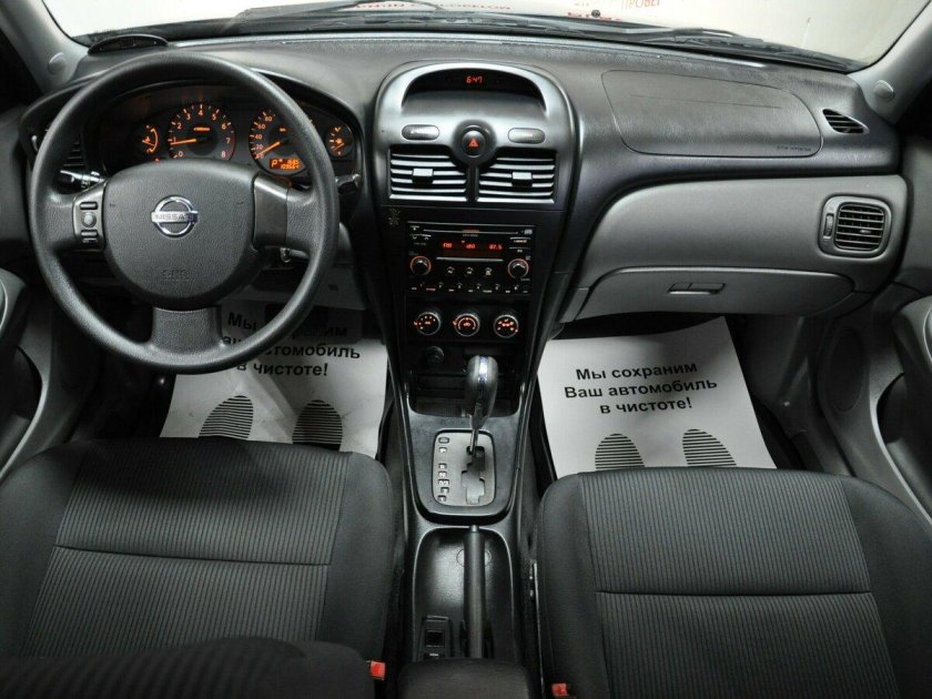 Nissan Almera Classic 2010 салон
