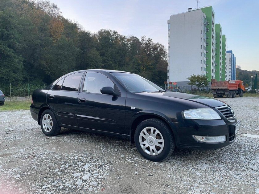 Ниссан Альмера Классик 2008 черный