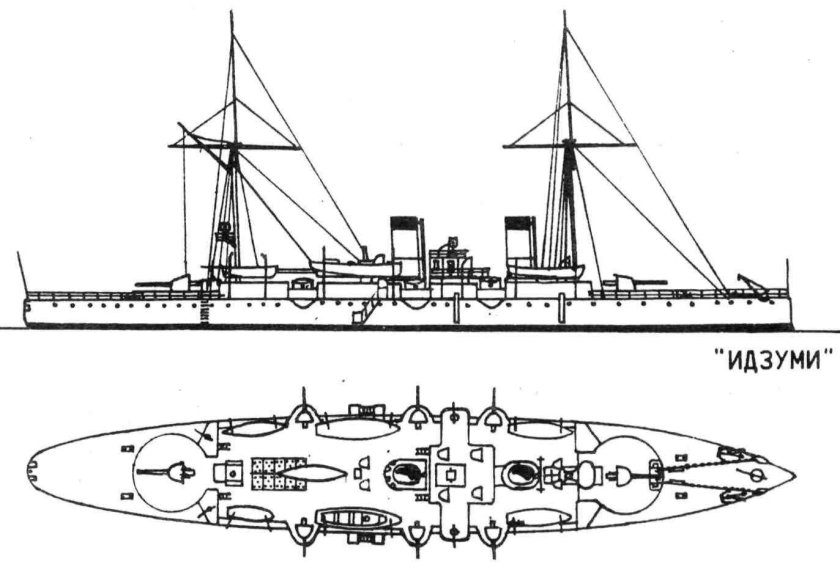 Бронепалубный крейсер Идзуми