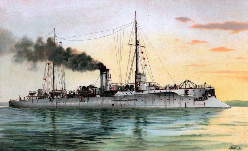 Бронепалубный крейсер Хела