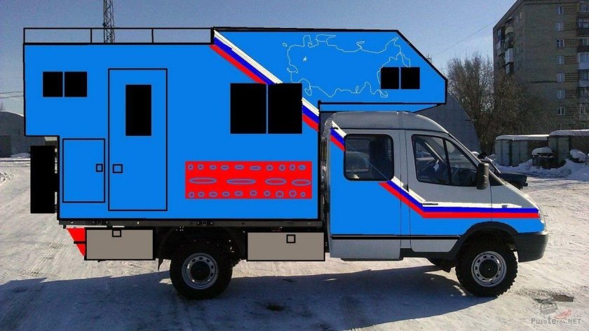 Соболь 4x4 автодом