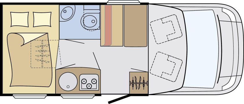 Дом на колесах планировка