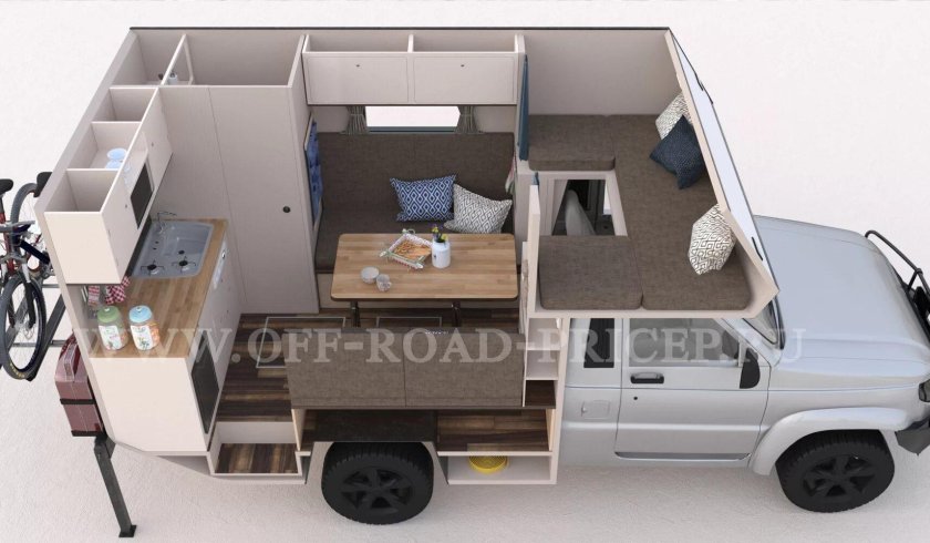 УАЗ профи автодом кемпер