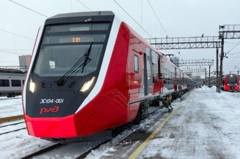 Электропоезд эс104 Финист