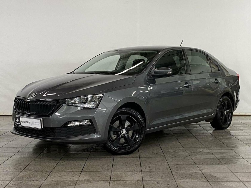 Шкода рапид 2021 серый