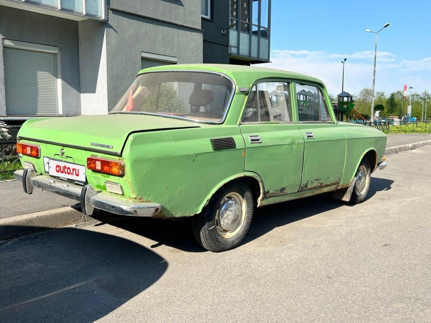 Москвич 2140 зеленый