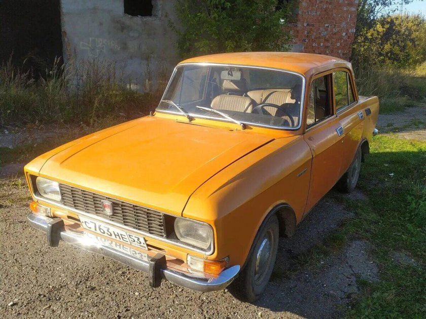 Москвич 2140 оранжевый