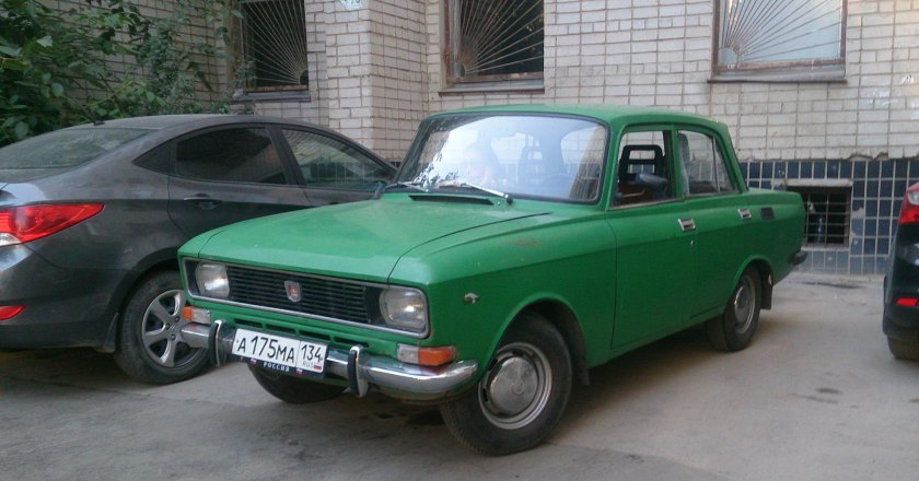 Москвич 2140 зеленый