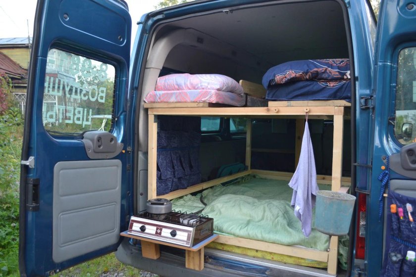 ГАЗ 2705 переделка в автодом