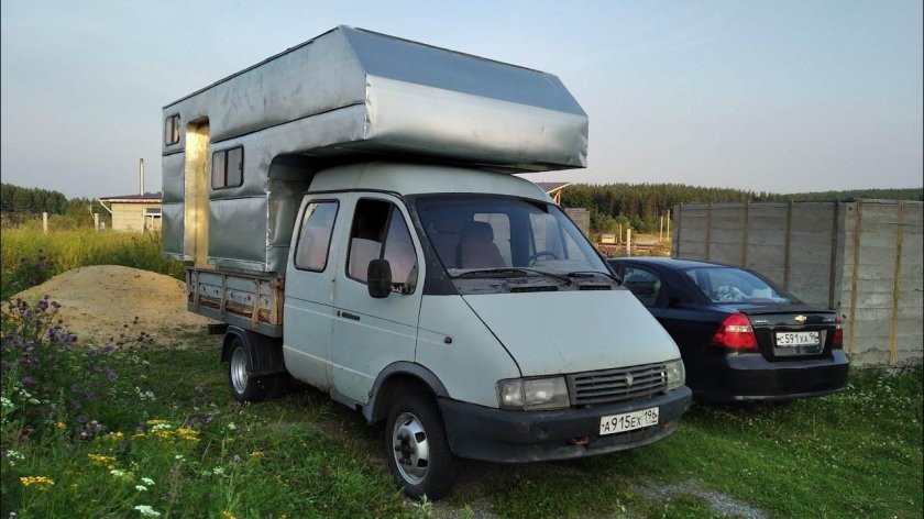 Автодом из бортовой газели