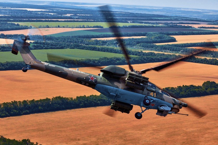 Боевой вертолёт ми-28 ночной охотник