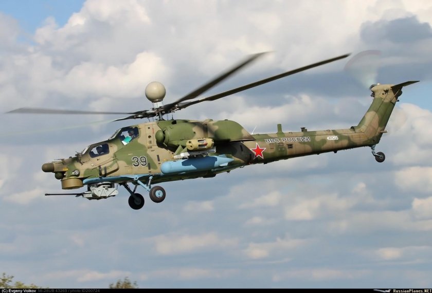 Вертолеты ми-28уб