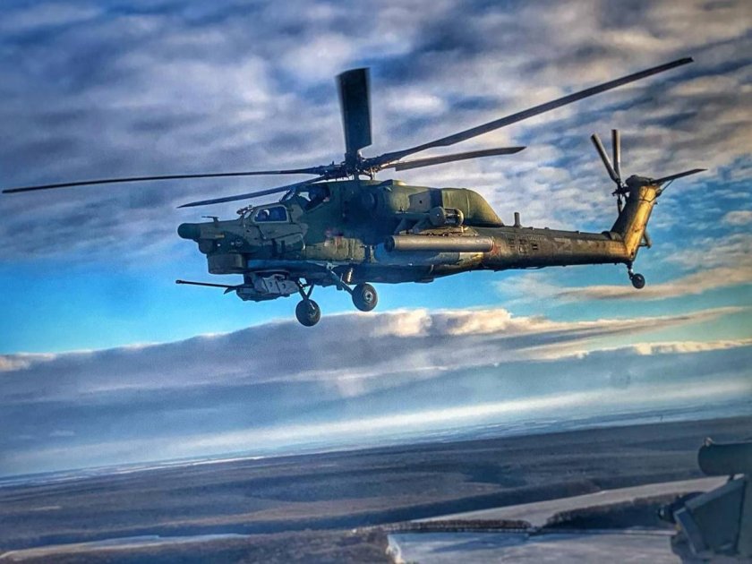 Боевой вертолет ми-28н «ночной охотник»