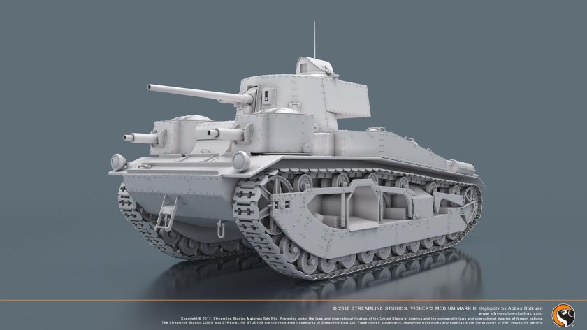 Танк виккерс мк 1