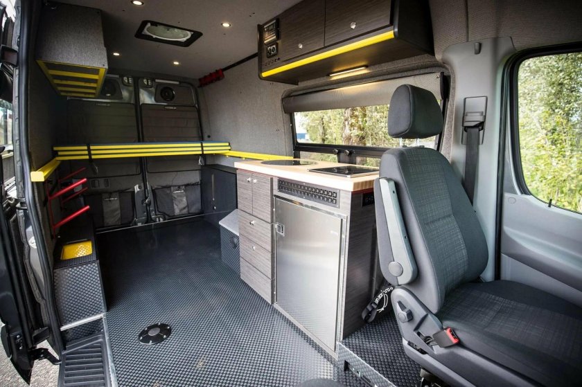 Мерседес Спринтер 4х4 кемпер