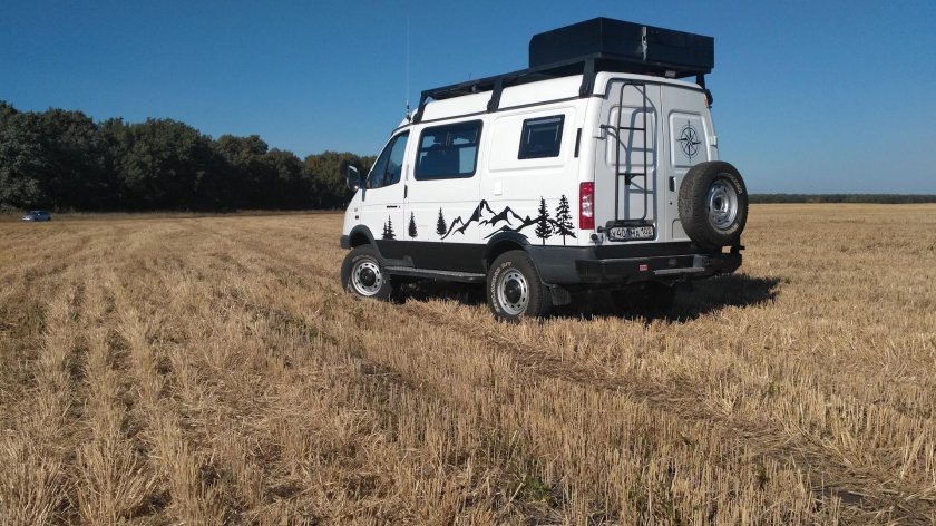 ГАЗ 4х4 кемпер