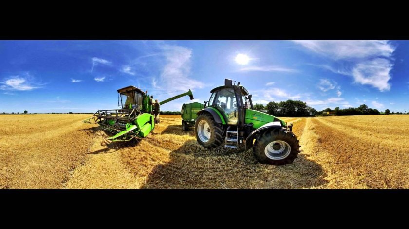 John Deere комбайн