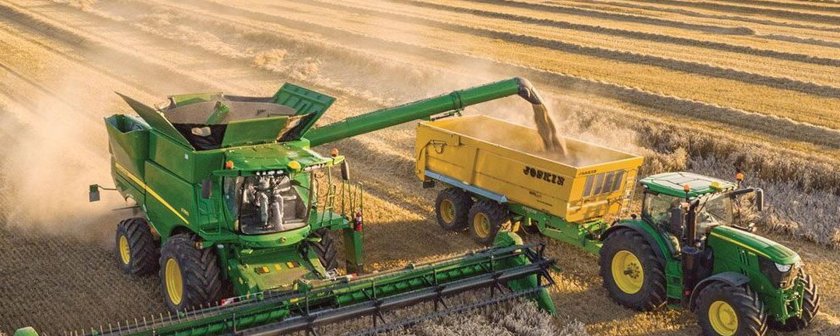 Комбайн джон дир