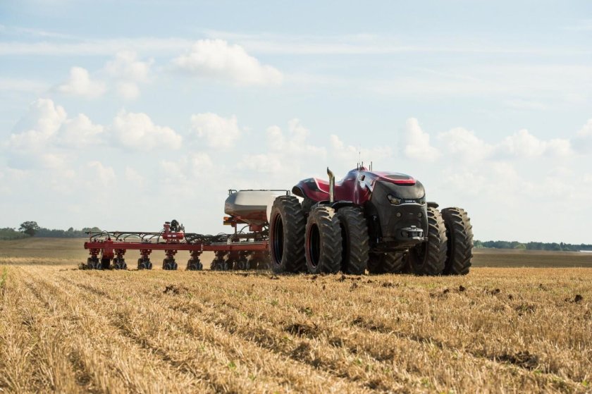Беспилотный трактор Case IH