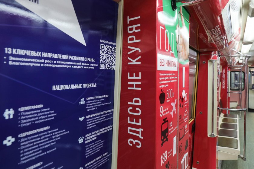 Московское метро поезд