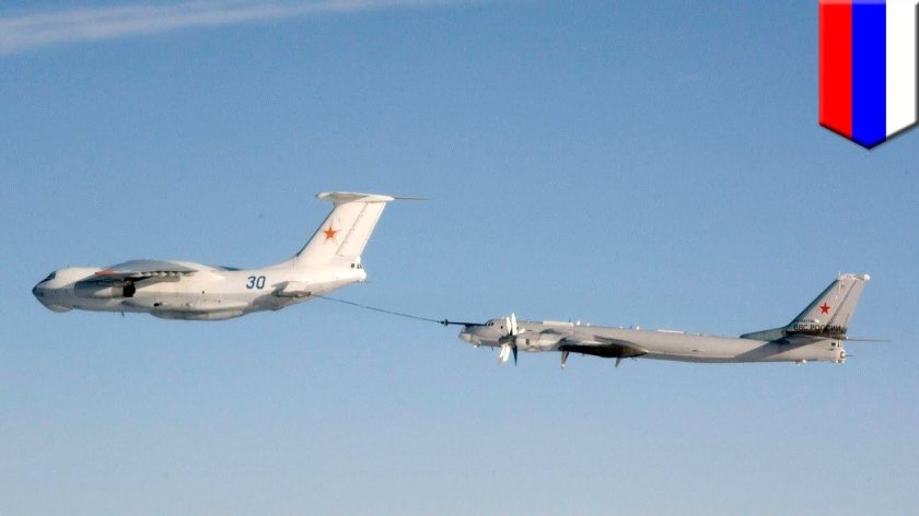 Ил-78 дозаправка