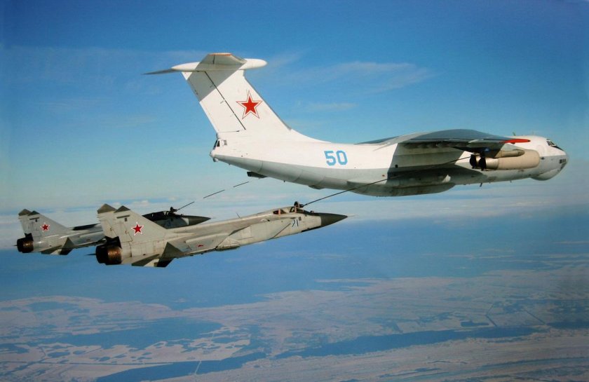 Миг-31 дозаправка