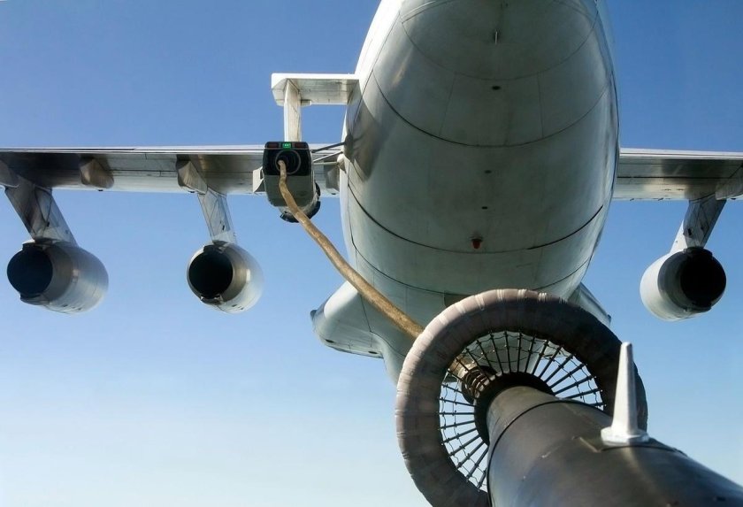 Ил-78 дозаправка