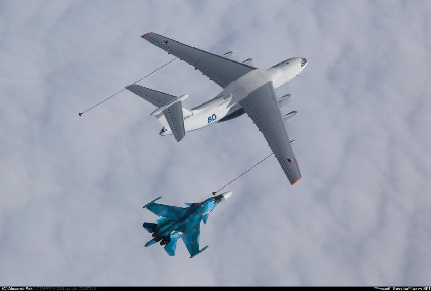 Су 34 дозаправка в воздухе