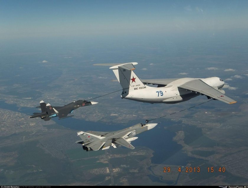 Су 34 дозаправка в воздухе