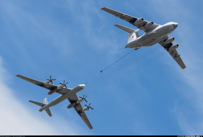 Ту 95 дозаправка в воздухе